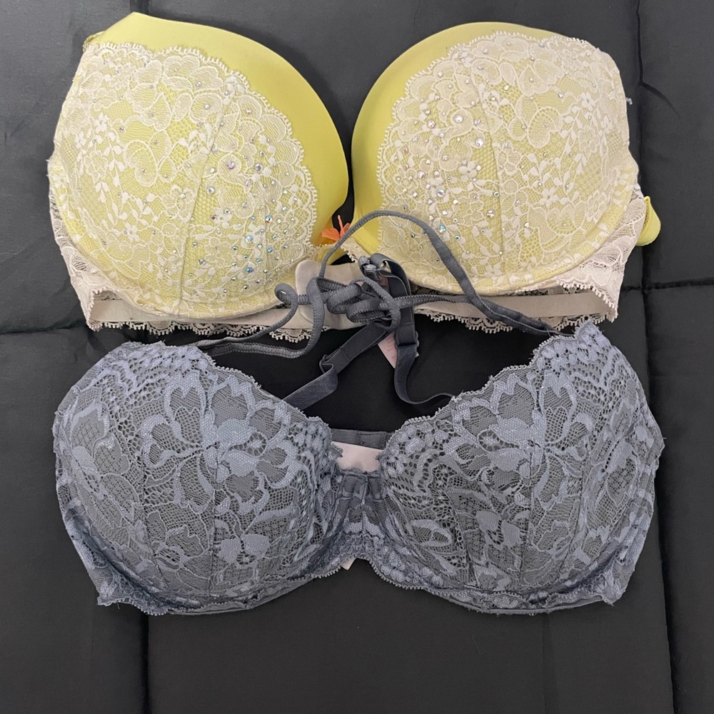 PINK and VS 34D Bra Bundle